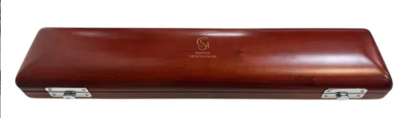 SG SIMONE GINANNESCHI SF02 FLAUTO TRAVERSO CON TESTATA IN ARGENTO DISCENDETE AL SI