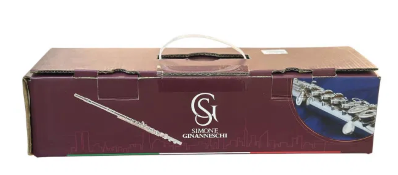 SG SIMONE GINANNESCHI SF01 RCE STUDENT FLAUTO TRAVERSO ARGENTATO FORI APERTI OFFERTA SCUOLE