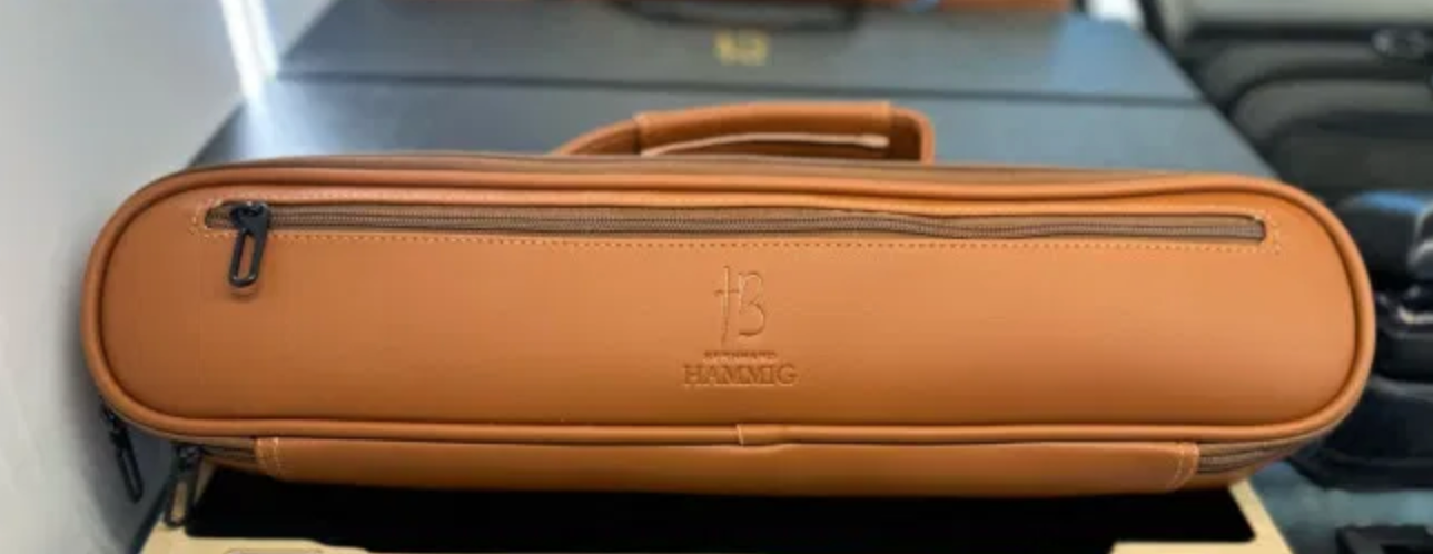 BERNHARD HAMMIG FLAUTO TRAVERSO ARGENTATO DISCENDENTE AL SI B1278